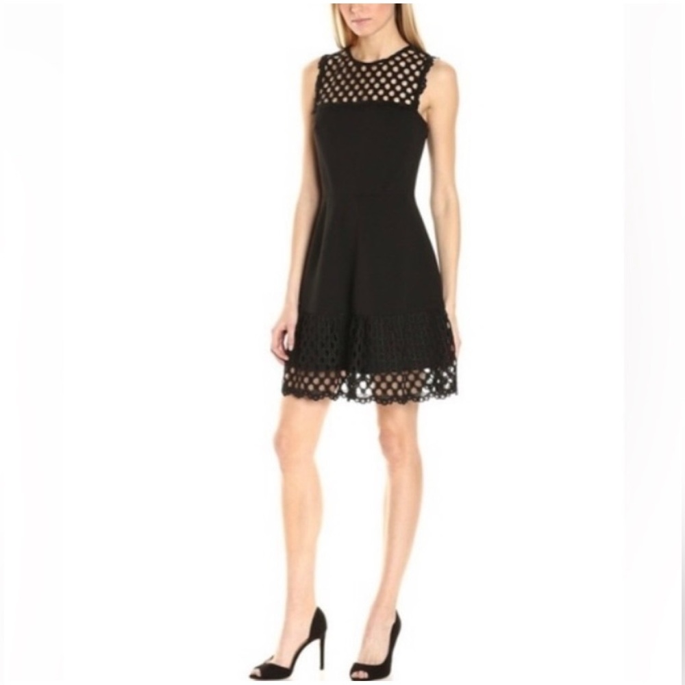 Betsy Johnson elegant Black Sleeveless Dress